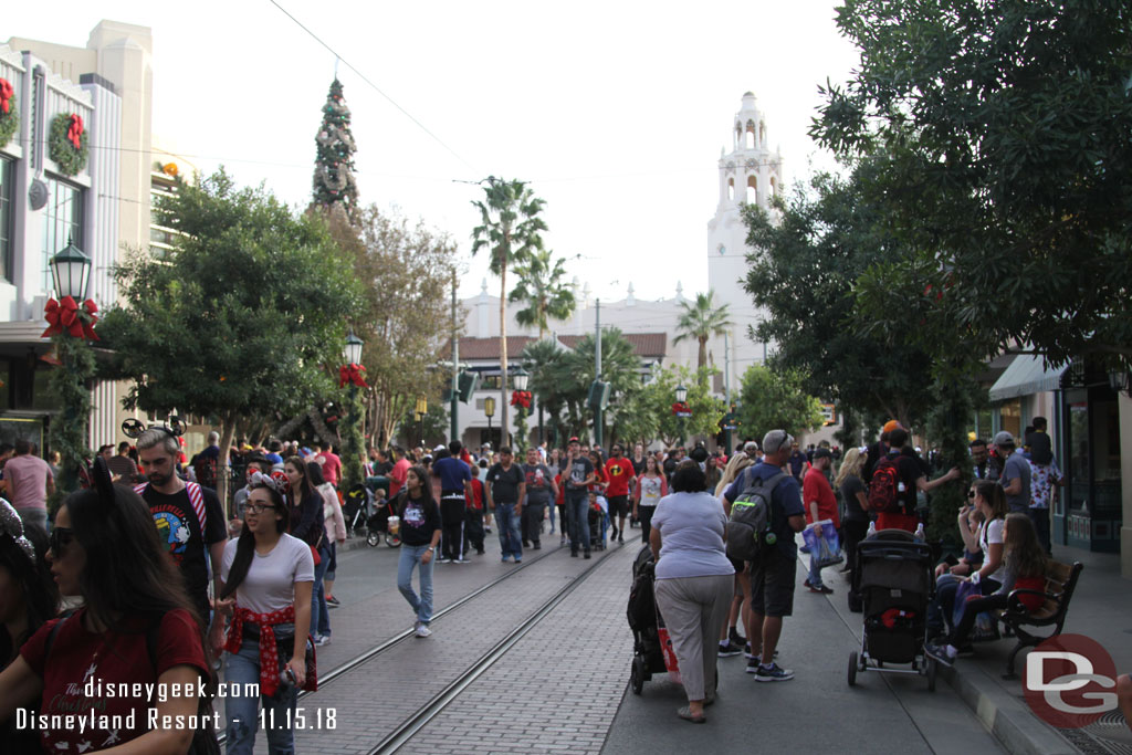 Back to Disney California Adventure.