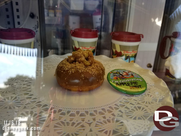 Apple Pie Donuts for sale in the hub