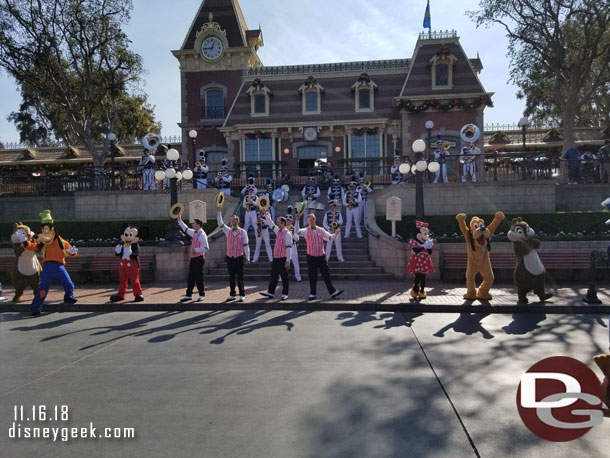 In Town Square the group performed Welcome to Our Family