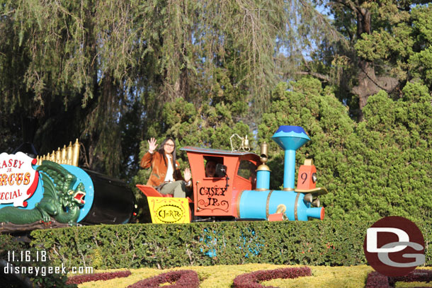 Next up Casey Jr Circus Train.