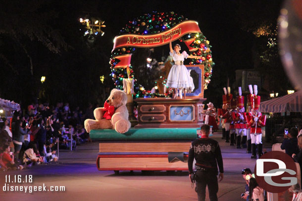 My 1st viewing of a Christmas Fantasy Parade