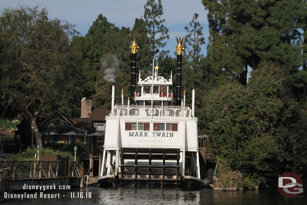 The Mark Twain is closed for renovation.