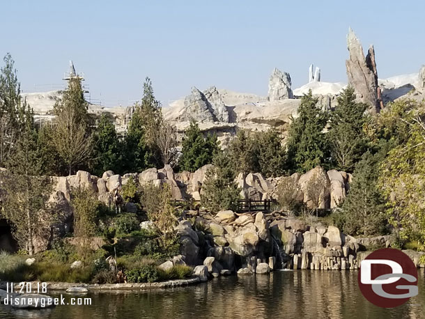 A look at Star Wars: Galaxy's Edge from the Mark Twain Riverboat.