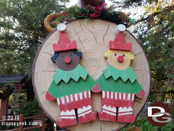 Santa's Holiday Visit has taken over the Redwood Creek Challenge Trail