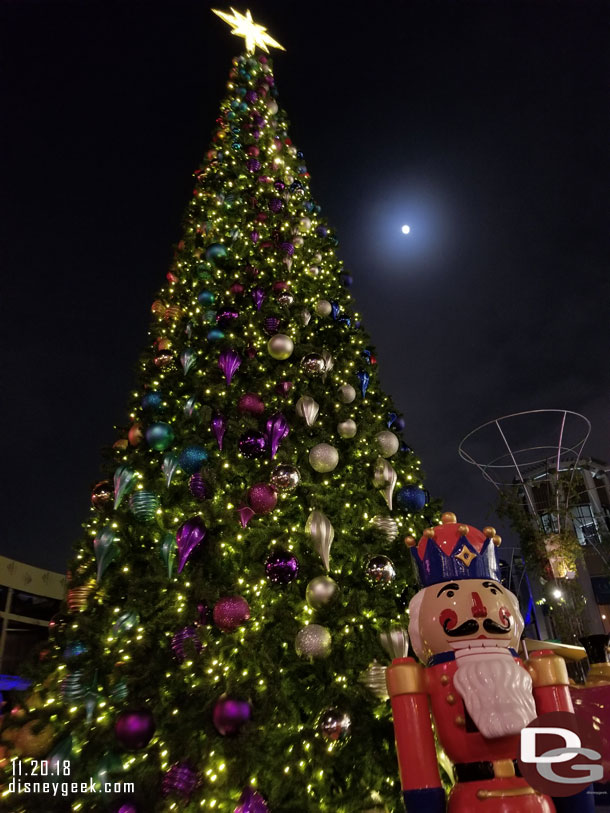 The Downtown Disney Christmas Tree