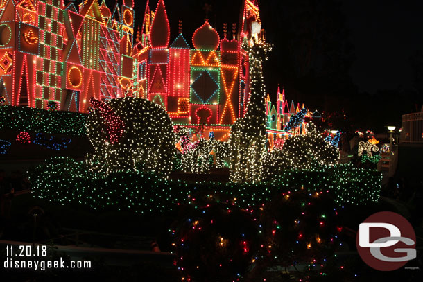 Passing by it's a small world holiday.