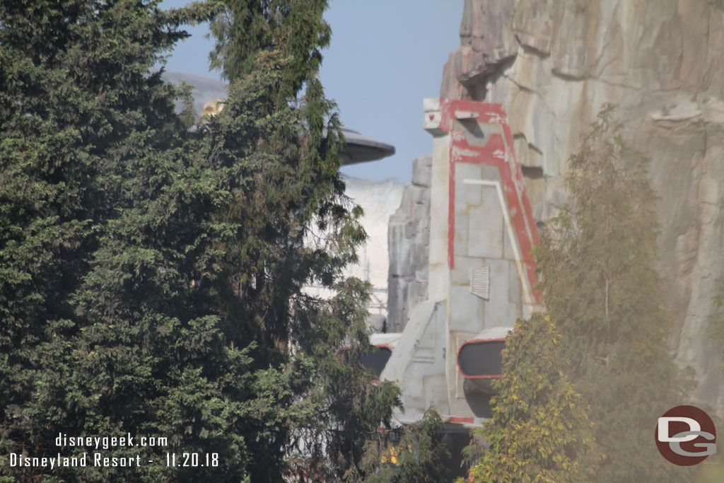 A glimpse of the transport ship in Batuu.