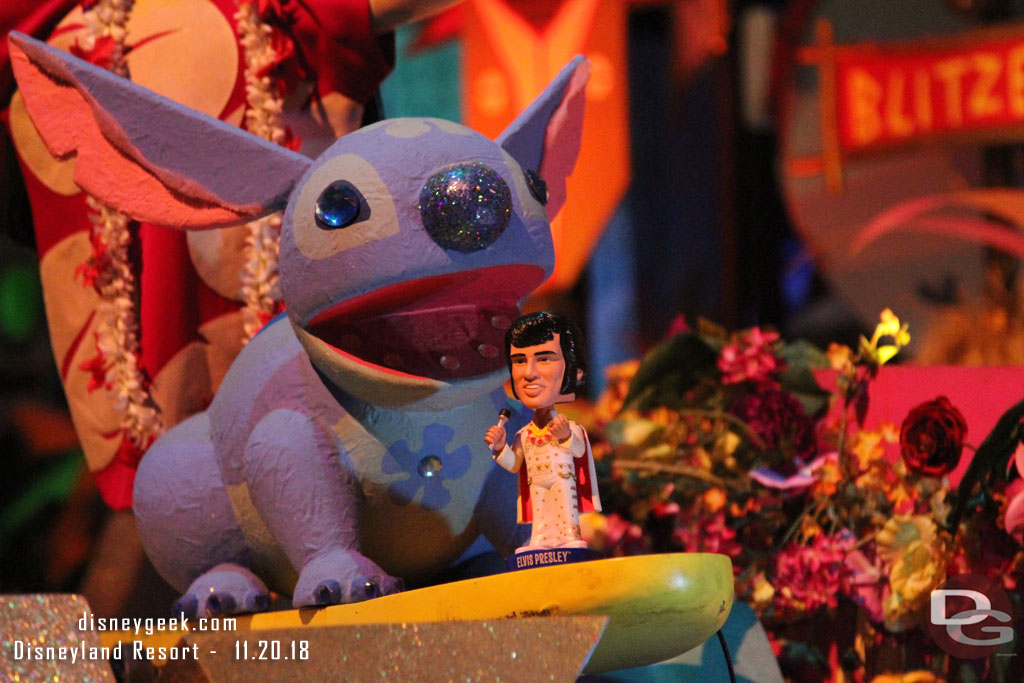 Bobblehead Elvis with Stitch