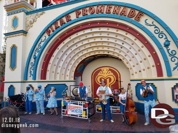 The Pixarmonic Orchestra performing.