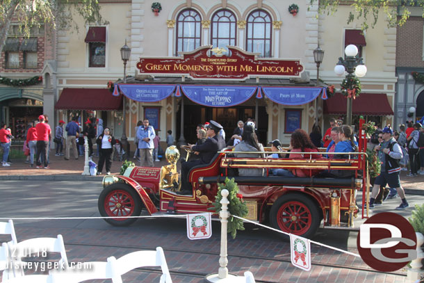 Some Main Street transportation was still in operation for part of the day, but it was a challenge with a portion of Town Square blocked off.