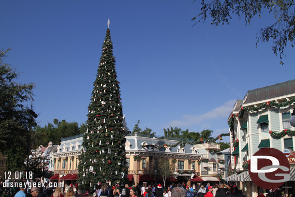 Back out to Main Street USA