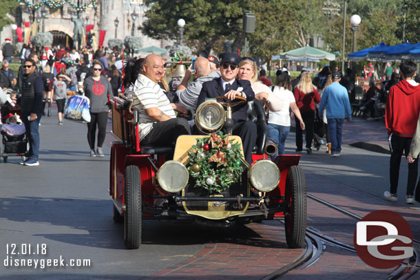 Main Street Firetruck heading my way