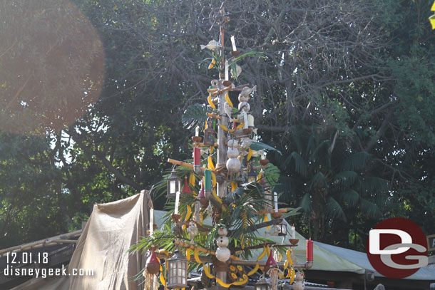 Adventureland Christmas tree