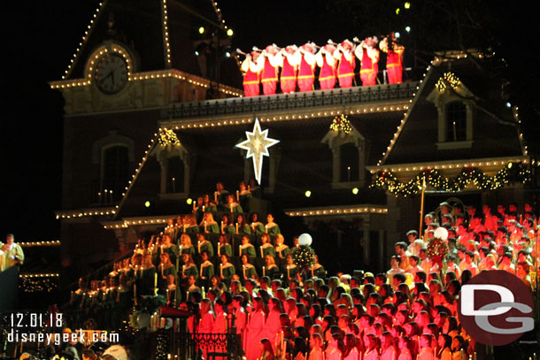 The opening moment of the ceremony when the lights come on and the trumpets hit their first notes is a great spectacle 