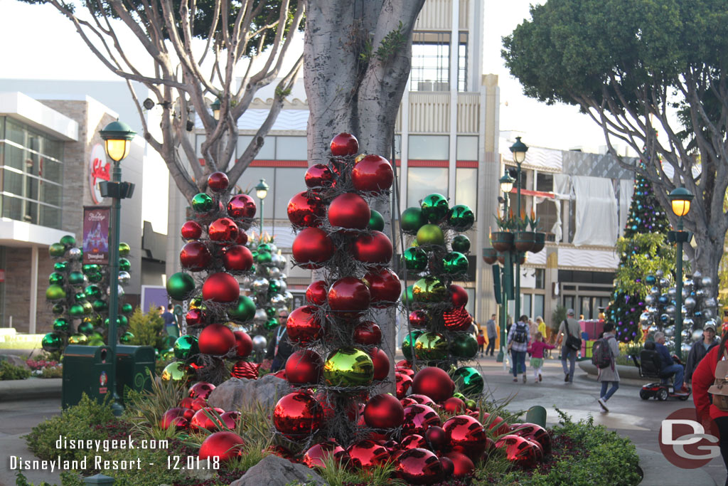 Walking through Downtown Disney on my way to the parks.