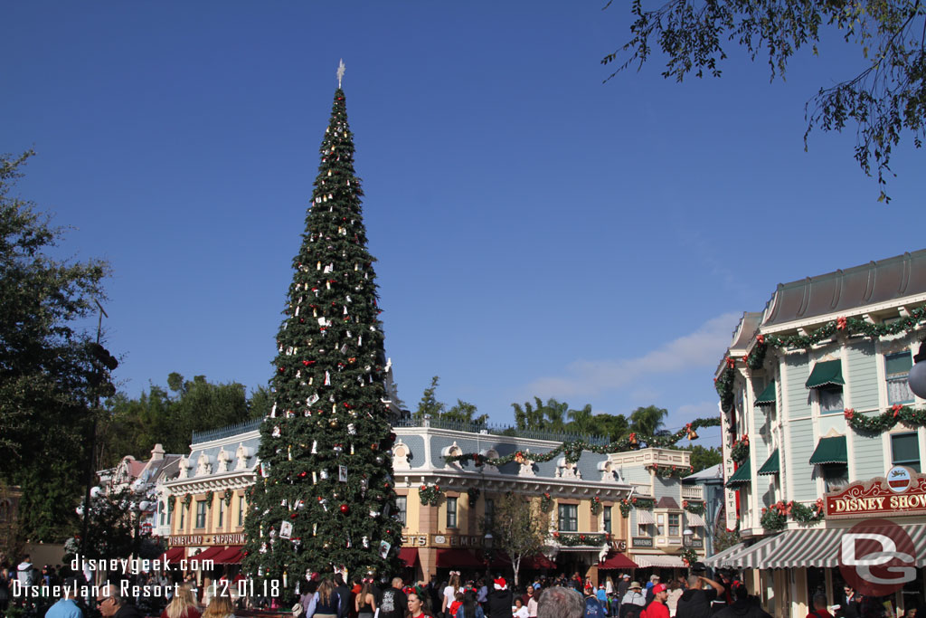 Back out to Main Street USA