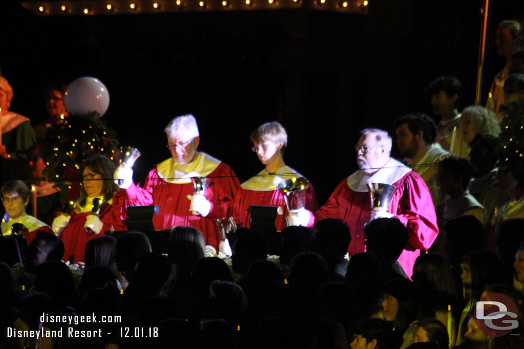 The bell choir.