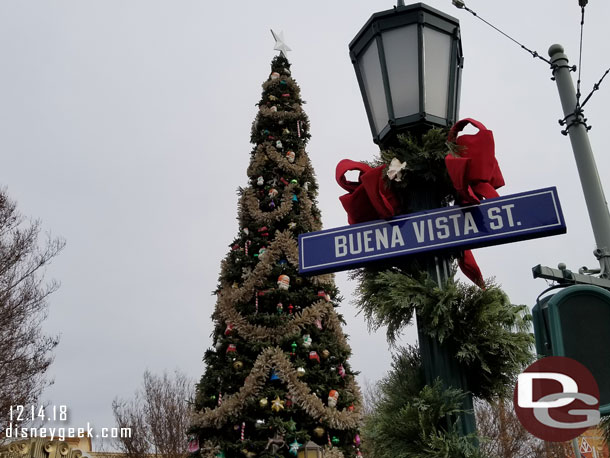 First stop today, Buena Vista Street