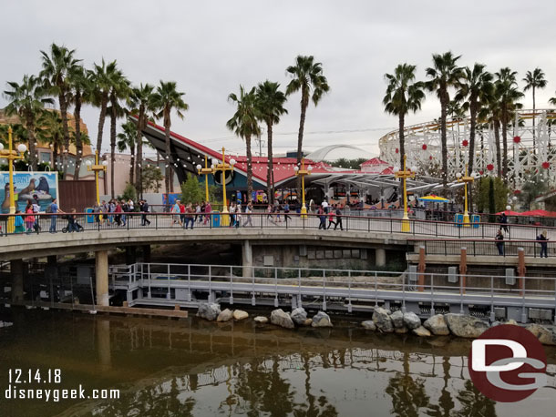 The Incredicoaster.   Paradise Bay is looking rather brown again.