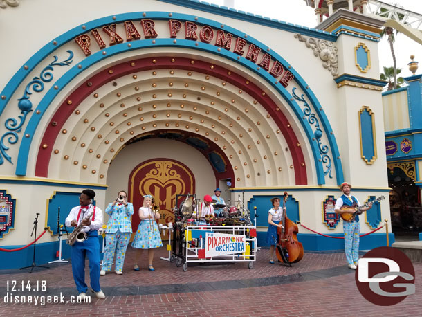 The Pixarmonic Orchestra performing.