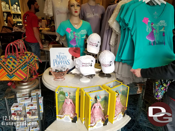 Mary Poppins Returns merchandise in Elias & Co.