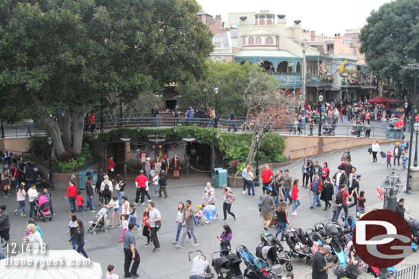 New Orleans Square this afternoon, not too busy.