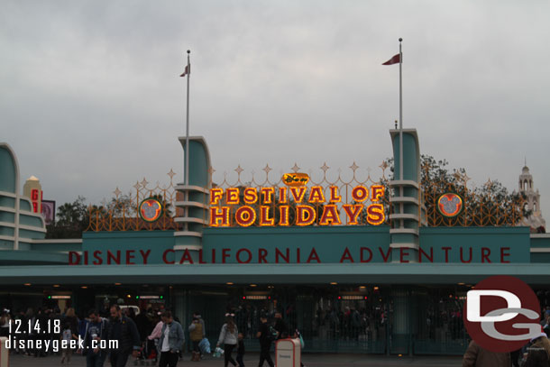 Next stop Disney California Adventure.