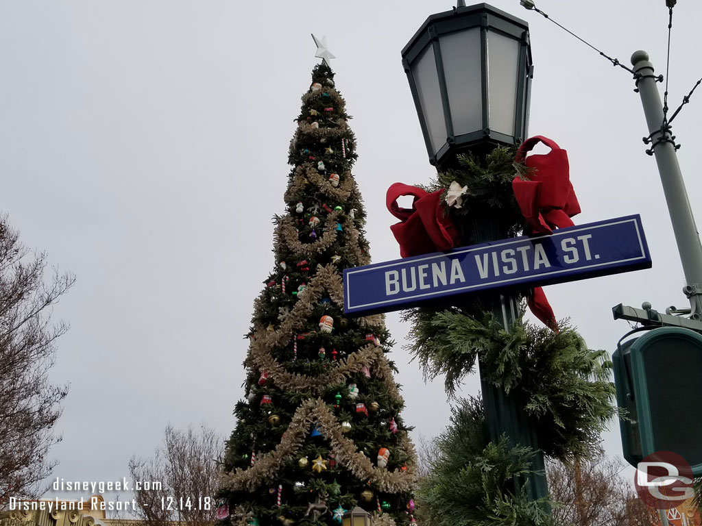 First stop today, Buena Vista Street