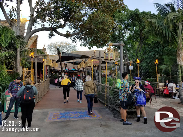 The Tropical Hideaway has opened at Disneyland.  Here is a very quick walk through.