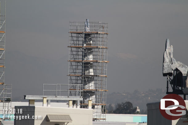 Another spire to the right as I pan across the site.