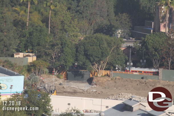 A final look at the former fun fair site