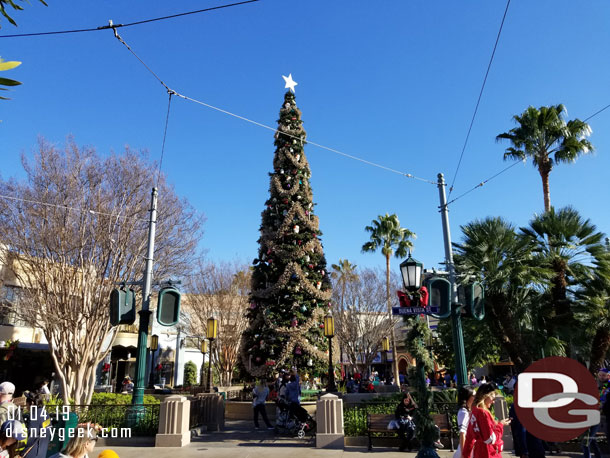 First stop today Disney California Adventure.  This is the last weekend for the Christmas season.  The season officially ends on Sunday but Festival of Holidays runs through Tuesday.