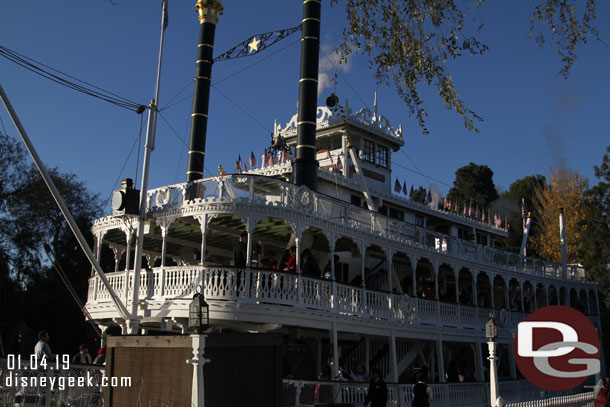 The plan was to go for a cruise on the Mark Twain but the top deck was roped off so I opted to skip it.