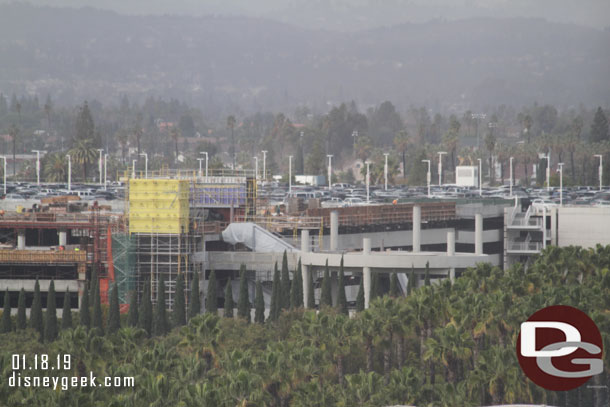 The new parking structure from the Pixar Pal-A-Round.