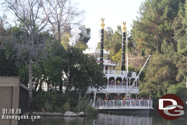 Wanted to go for a cruise on the Mark Twain but the top deck was closed so I skipped it.