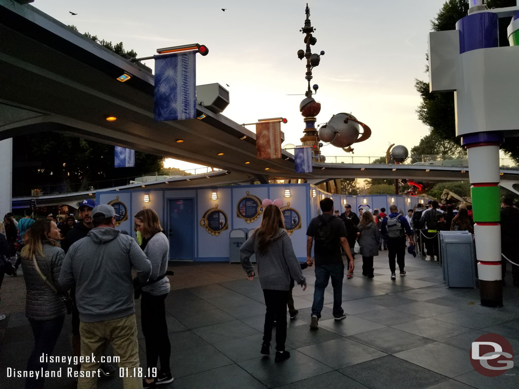 The Astro Orbitor is behind walls for renovation.