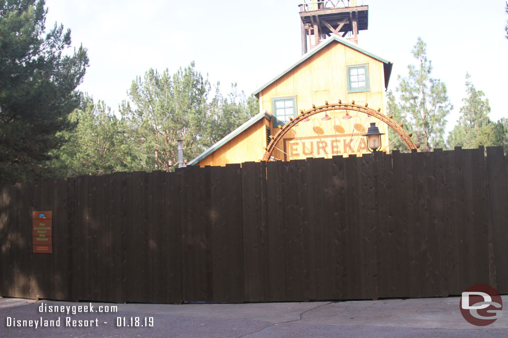 Grizzly River Run is closed for its annual renovation work.