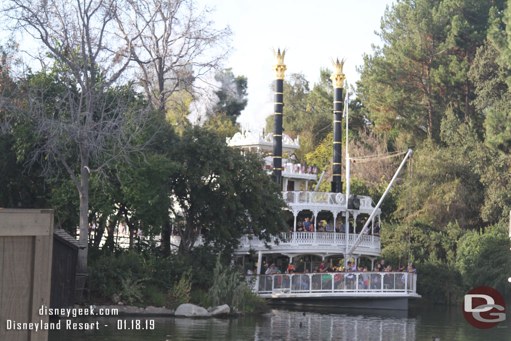 Wanted to go for a cruise on the Mark Twain but the top deck was closed so I skipped it.