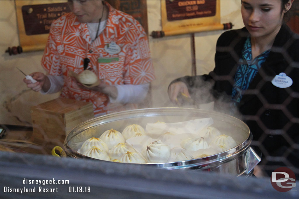 The steamer was open as I walked by.