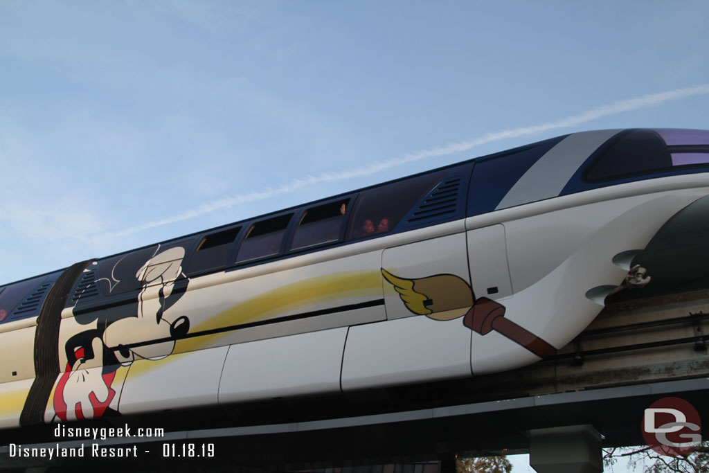 Monorail Blue sporting a Get Your Ears On Mickey Mouse Wrap