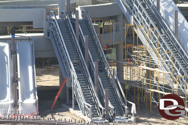 The 3rd floor escalators are now installed