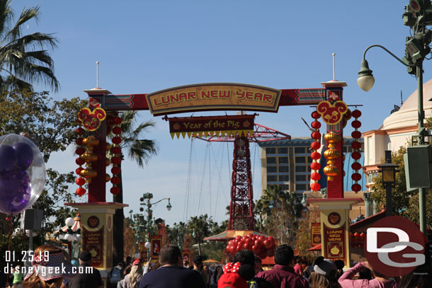 Lunar New Year Celebration started today for the Year of the Pig.