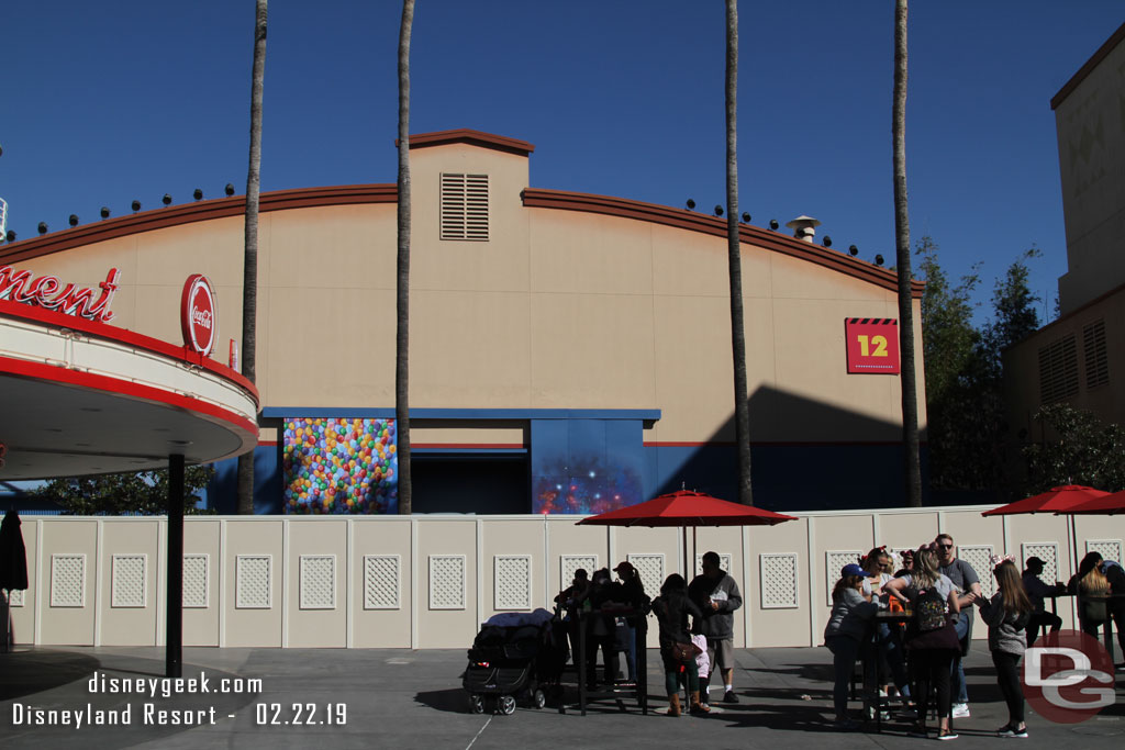 Walls up in front of Stage 12 so the Instagram walls were not available.