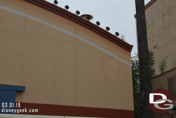 Where the Stage 12 sign used to be.