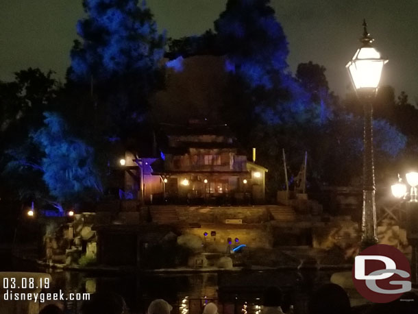 I found one.  Tonight was the first night back for Fantasmic after a several week renovation.