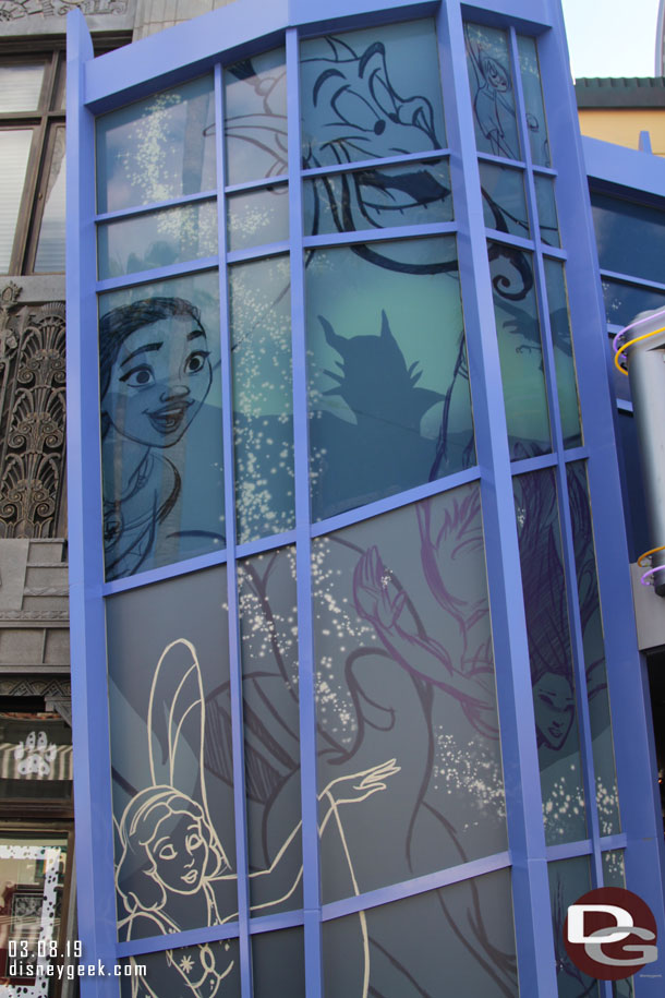 The Disney Animation Building graphics have been updated with some new artwork.