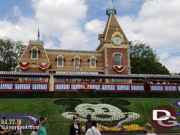 First stop Disneyland.
