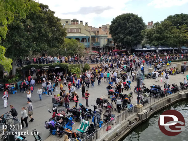 New Orleans Square this afternoon