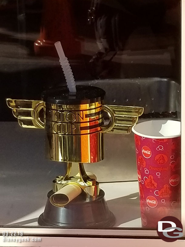 Here is one next to a regular cup to give you a sense of scale.