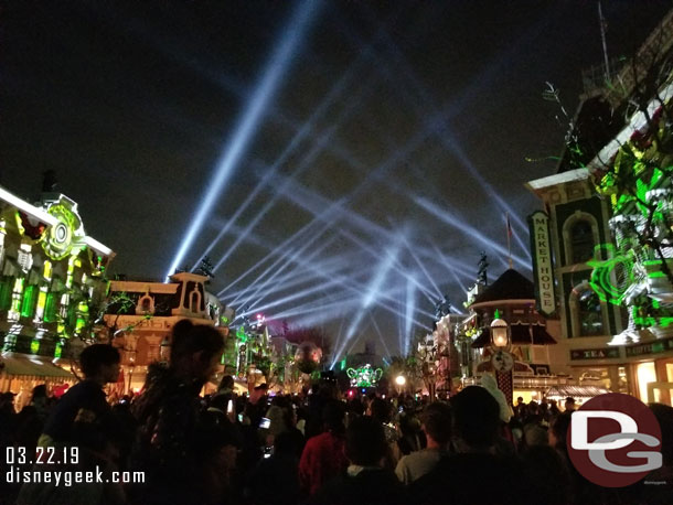 Show time for Mickey's Mix Magic.